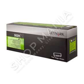 LEXMARK - ORIGJINALE TONER NGJYRË E ZEZË 50F2H00 502H RRETH 5000 FAQE I RIPËRDORSHËM