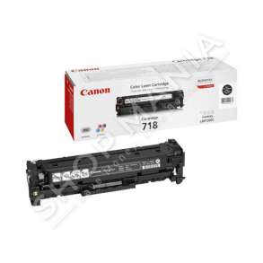 CANON - TONER NGJYRË E ZEZË 718 BK 2662B002 CAPACITÀ 3400 FAQE