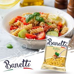 BANETTI - MAKARONA FUSILI - 500G
