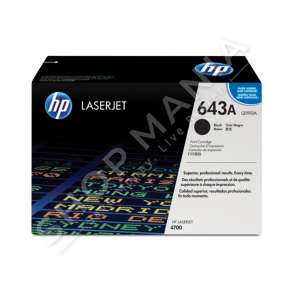 HP - TONER NGJYRË E ZEZË Q5950A 643A DERI NË 11000 FAQE
