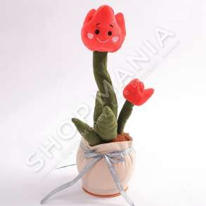 LULE KAKTUS ARGETUES IMITUES "VALENTINE SPECIAL DANCING CACTUS TALKING TOY"