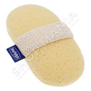 CHICCO - SFUNGJER ME DOREZE +0MUAJSH "SPONGE BATH GLOVE BABY MOMENTS" - 8058664062867