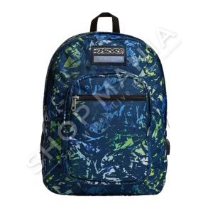 SEVEN - CANTE SHKOLLE ME PORTE USB "FREETHINK BOY BACKPACK - WITH USB-PLUG"