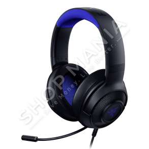 RAZEN - KUFJE GAMING ME MIKROFON "KRAKEN X ANALOG PS4 BLACK/BLUE" - 8886419378051