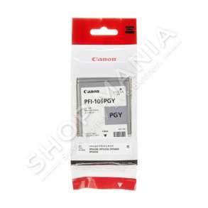 CANON - KARTUÇË ME BOJË NGJYRË GRI (FOTO) PFI-106PGY 6631B001 130ML