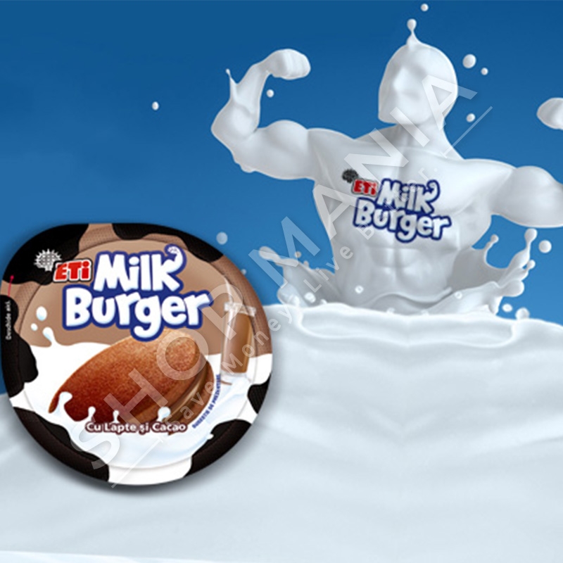 ETI - KEK NE FORME BURGER ME QUMESHT & KAKAO - 35G