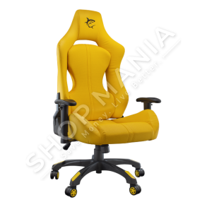 WHITE SHARK - KARRIGE GAMING E ZEZE ME TE VERDHE - CHAIR MONZA YELLOW