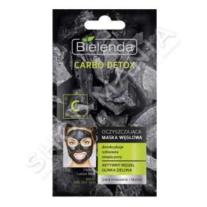 BIELENDA - MASKE PASTRUESE ME QYMYR DRURI PER LEKURE MIKSE & TE YNDYRSHME 8G "CARBO DETOX" - 5902169022525