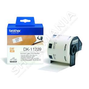 BROTHER - ETIKETA DK-11209 ETIKETA, 29X62 MM NGJYRË E BARDHË 800 ET./RULON