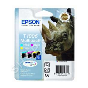 EPSON - MULTIPACK NGJYRË E KALTËR / NGJYRË MAGENTA / NGJYRË E VERDHË C13T10064010 T1006 3 KARTUÇA ME BOJË: T1002 + T1003 + T1004