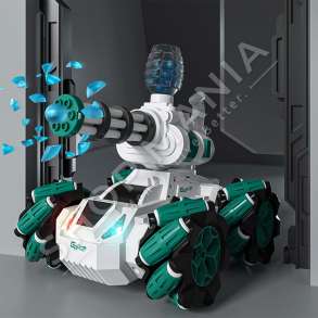 MAKINE PER FEMIJE ME TELEKOMANDE & BATERI +6VJEC "SHOOTING RC TANK GESTURE CONTROL SHOOTS WATER"