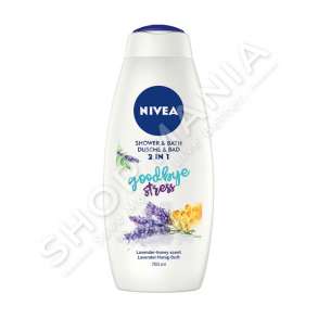 NIVEA - SHAMPO DUSHI RELAKSUESE ME LIVANDO "GOODBYE STRESS" - 750ML
