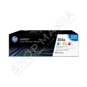 HP - MULTIPACK NGJYRË E KALTËR / NGJYRË MAGENTA / NGJYRË E VERDHË CF372AM 304A CC531A + CC532A + CC533A