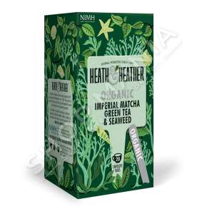 HEALTH & HEATHER - CAJ JESHIL IMPERIAL MATCHA DHE ALGA DETI 100% ORGANIK 40G - 15055486006260