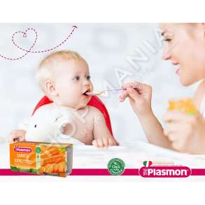 PLASMON - PURE PERIMESH ME KAROTA "TE HOMOGJENIZUARA" - 2 x 80G, +4 MUAJ