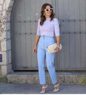 PANTALLONA KLASIKE ME PRERJE TE DREJTE ALD-15