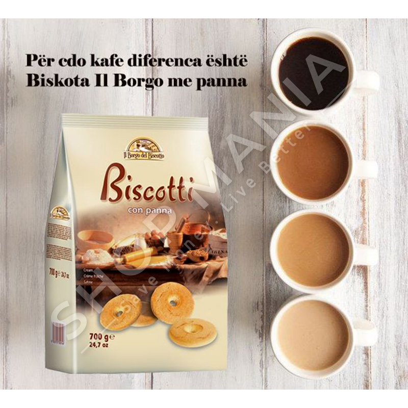BORGO DEL BISCOTTO - BISKOTA ME KREM - 700G