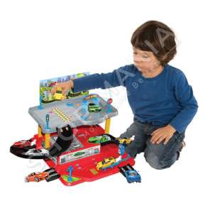 DEDE - SET GARAZH ME 2 KATE & 2 MAKINA +3 VJEC "PARKING PLAY SET 2 LEVEL" - 3067