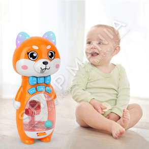 LOJE EDUKATIVE & BASKETBOLLI ME LEPUR +3VJEC "CHILDREN EDUCATIONAL TOY TEACHING ENTERTAINMENT DUAL-USE NURSERY RHYME SOUND BASKETBALL SHOOTING TOY"