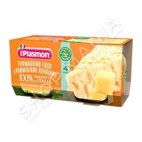 PLASMON - DJATHE I SHKRIRE & PARMIGIANO REGGIANO - 2 x 80G, +4 MUAJ