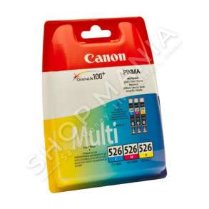 CANON - MULTIPACK NGJYRË E KALTËR/NGJYRË MAGENTA/NGJYRË E VERDHË CLI-526 4541B009 CLI-526C + CLI-526M + CLI-526Y