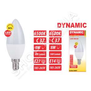 DYNAMIC - LLAMPE LED C37 E27 8W - DY10458