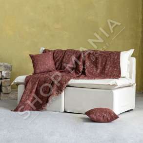 MBULESE DIVANI "CLIVIA TERRACOTTA" - 180X300CM