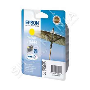 EPSON - KARTUÇË ME BOJË NGJYRË E VERDHË C13T04444010 T0444 RRETH 420 FAQE 13ML KAPACITET I LARTË