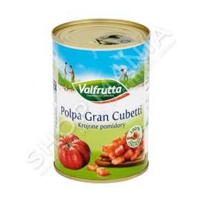 VALFRUTTA - SALCE ME TUL DOMATE NE COPEZA TE MEDHA - 400G