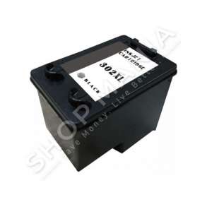 HP - KOMPATIBËL 100% HP 302 XL NGJYRË E ZEZË KARTUÇË ME BOJË