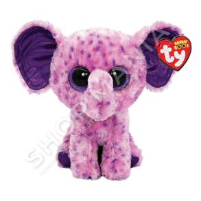 TY ATTIC TREASURES - ELEFANT PREJ PELLUSHI 15CM "BEANIE BOOS EVA ELEPHANT" - 008421363865