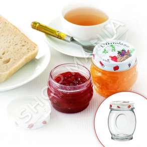 KAVANOZ QELQI ME KAPAK HERMETIK "L'ORTOLANO" - 390ML