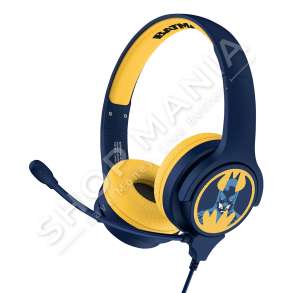 OTL - KUFJE ME MIKROFON PER FEMIJE +3VJEC "BATMAN INTERACTIVE HEADPHONES" - 5055371623421