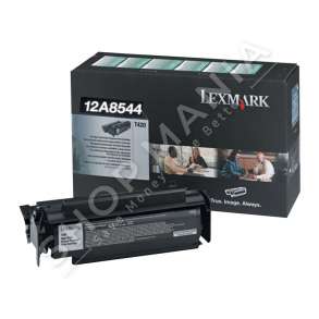 LEXMARK - ORIGJINALE TONER NGJYRË E ZEZË 12A8544 RRETH 10000 FAQE