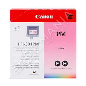 CANON - KARTUÇË ME BOJË NGJYRË MAGENTA (FOTO) PFI-301PM 1491B001 330ML