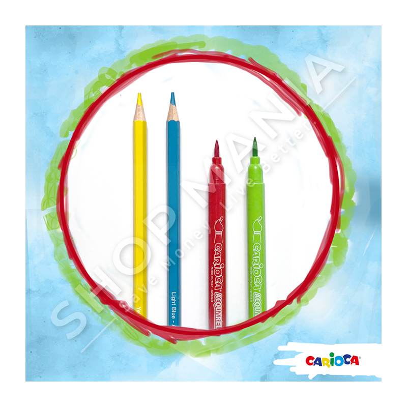 CARIOCA - ACQUARELL 12 COPË