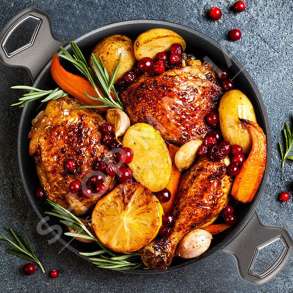 TIGAN ALUMINI ME DOREZA "ROSMARINO GOLD STONE" - 46X28X7CM