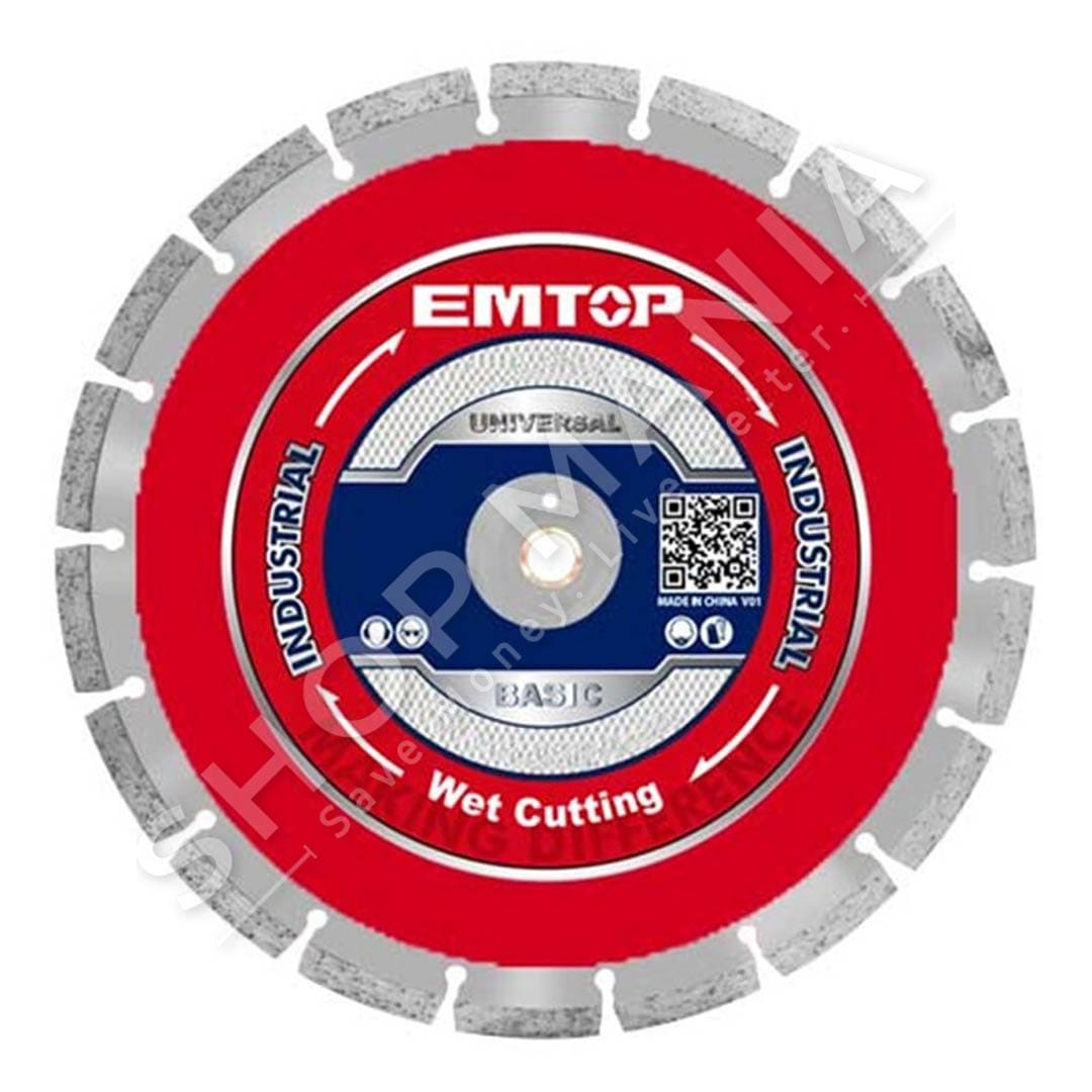 EMTOP - DISK DIAMANTI PER PRERJE BETONI 10 MM - EDDC044052