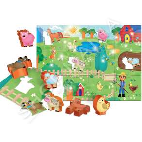 LISCIANI - PUZZLE FERMA – CAROTINA BABY FARM