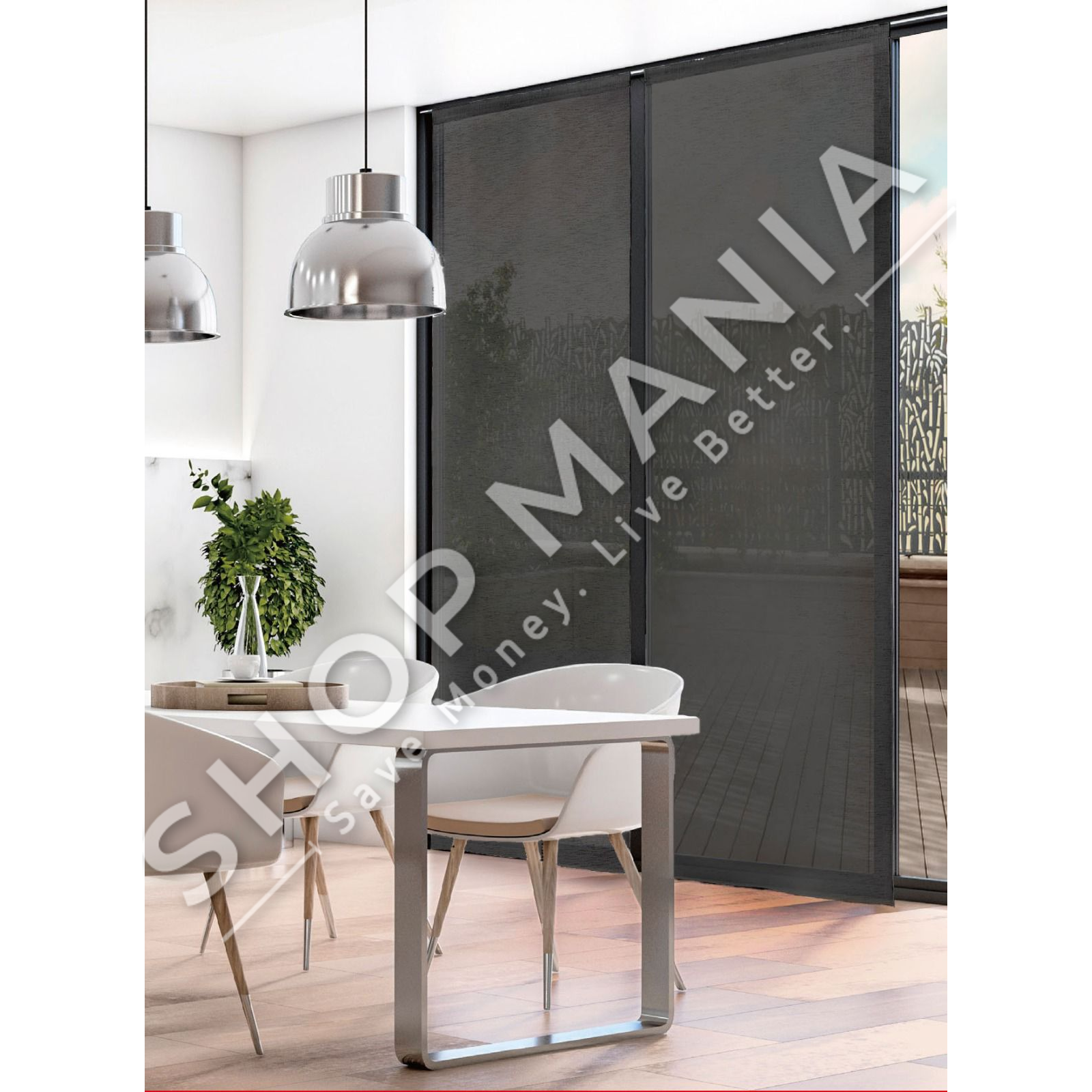 SET 2 PERDE 60X150CM "GRI E ERRET" - 8023788039866