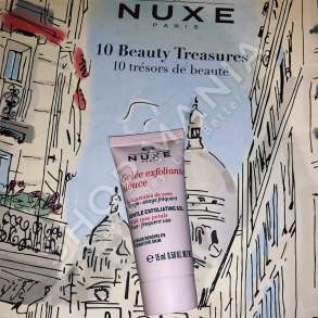 NUXE - XHEL EKSFOLIUES PER FYTYREN ME PETALE TRENDAFILI "PER TE GJITHA LLOJET E LEKURAVE" - 75ML