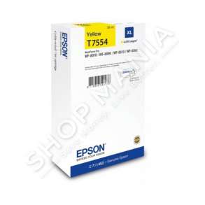 EPSON - KARTUÇË ME BOJË NGJYRË E VERDHË C13T755440 T7554 RRETH 4000 FAQE 39ML XL