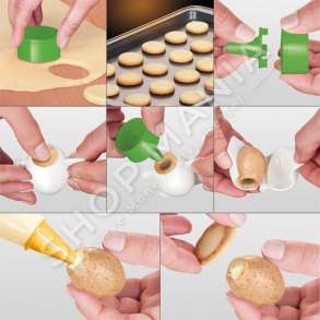 TESCOMA - SET ME 3 FORMA PER BISKOTA TE MBUSHURA EASTER SHAPES "DELICIA" - 8595028448801