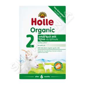 HOLLE - QUMESHT FORMULE DHIE "FOLLOW-ON 2 - ORGANIC" - 400G, +6 MUAJ