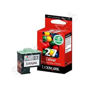 LEXMARK - ORIGJINALE KARTUÇË ME BOJË ME NGJYRA 10NX227E 27 RRETH 229 FAQE