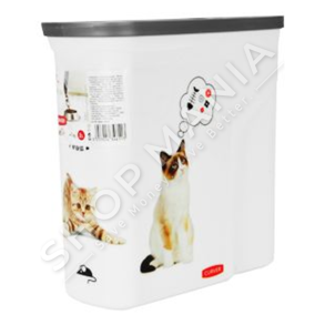 CURVER - MBAJTESE USHQIMI PER MACE 4.5L/1.5KG "PET LIFE CATS IML" - 3253923903157
