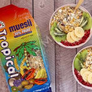 VITALIA - DRITHERA ME COPEZA FRUTASH TROPIKALE - 750G