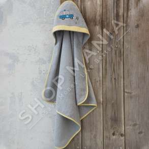 PESHQIR PER BEBE 100% PAMBUK "TOUTOU" (0-12M) - 75X75CM