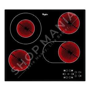 WHIRLPOOL - PIANURE ME 4 VATRA ELEKTRIKE "AKT8190/BA" - 6300W, 60CM