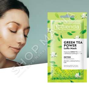 BIELENDA - MASKE HIDRATUESE PER FYTYREN 8G "GREEN TEA POWER 2 IN 1" - 5902169039349